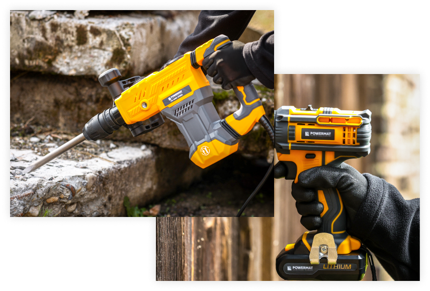 Maszyny budowlane marki POWERMAT