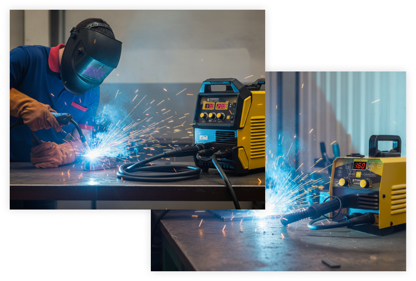 Spawarki TIG, MIG/MAG, MMA marki POWERMAT