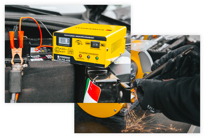 Narzędzia do warsztatu producenta POWERMAT