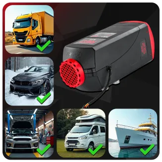 NAGRZEWNICA OLEJOWA SPALINOWA OGRZEWANIE POSTOJOWE 8KW 12 V DC RTAGO0127 - 7