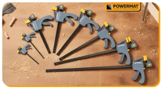 ŚCISK STOLARSKI ZACISK DŹWIGNIOWY 250x60 MM SZYBKOZACISKOWY AUTOMATYCZNY PM-SSD-10T - 11