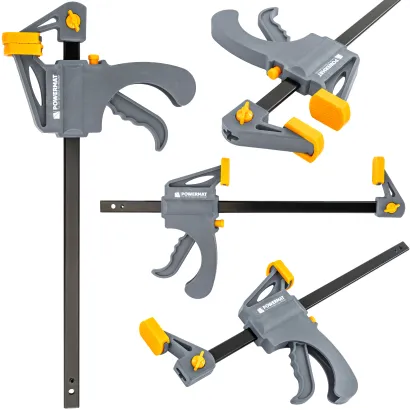 ŚCISK STOLARSKI ZACISK DŹWIGNIOWY 250x60 MM SZYBKOZACISKOWY AUTOMATYCZNY PM-SSD-10T