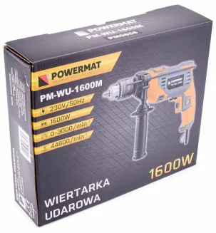 Wiertarka elektryczna udarowa 1600W PM-WU-1600M - 13