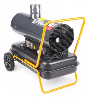 NAGRZEWNICA SPALINOWA 30KW z kominem + termostat PM-NAG-30SKN