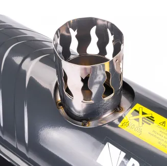 NAGRZEWNICA SPALINOWA 30KW z kominem + termostat PM-NAG-30SKN - 7