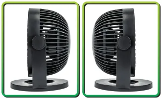 WENTYLATOR BIURKOWY akumulatorowy 1200mAh VELWEBS0011 - 9