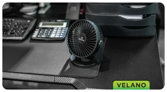 WENTYLATOR BIURKOWY akumulatorowy 1200mAh VELWEBS0011 - 13