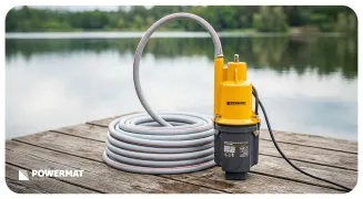 POMPA MEMBRANOWA ZANURZENIOWA GÓRNOSSĄCA DO WODY STUDNI 1080 l/h GŁĘBINOWA PM-PDW-280T - 9