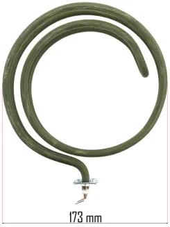 GRZAŁKA DO NAGRZEWNICY ELEKTRYCZNEJ PODGRZEWACZ POWIETRZA SPIRALA 1650W PM-NAG-6EN-GRA - 5