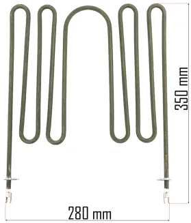 GRZAŁKA DO NAGRZEWNICY ELEKTRYCZNEJ PODGRZEWACZ POWIETRZA KRATKA 3000W PM-NAG-15EDN-GRA - 5