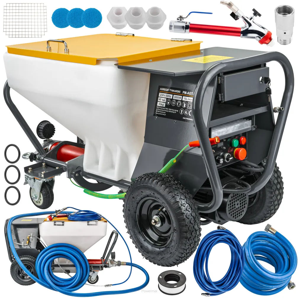 Agregat tynkarski do tynków gładzi PM-AGT-3000M