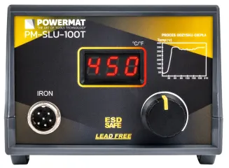 STACJA LUTOWNICZA PRECYZYJNA LUTOWNICA GROT REGULACJA TEMP. 480°C PODSTAWKA PM-SLU-100T - 11