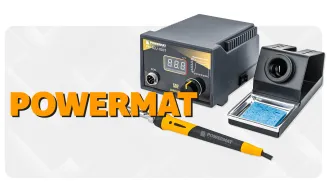 STACJA LUTOWNICZA PRECYZYJNA LUTOWNICA GROT REGULACJA TEMP. 480°C PODSTAWKA PM-SLU-100T - 17