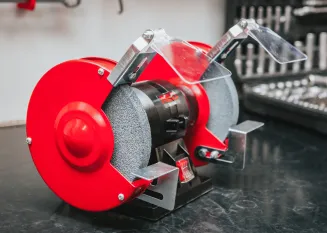 Szlifierka STOŁOWA 1500W 2x Kamień Tarcza 150mm Kamieniowa Podwójna RTSS0083 - 4