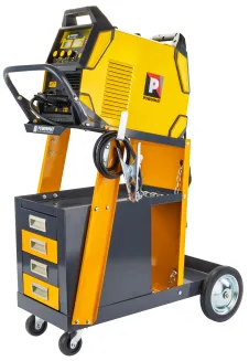 WÓZEK SPAWALNICZY DO SPAWAREK Z PÓŁKĄ NA BUTLE SZUFLADY MOBILNY PM-WSP-100T1 - 12