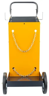 WÓZEK SPAWALNICZY DO SPAWAREK Z PÓŁKĄ NA BUTLE SZUFLADY MOBILNY PM-WSP-100T1 - 6