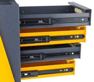 WÓZEK SPAWALNICZY DO SPAWAREK Z PÓŁKĄ NA BUTLE SZUFLADY MOBILNY PM-WSP-100T1 - 8