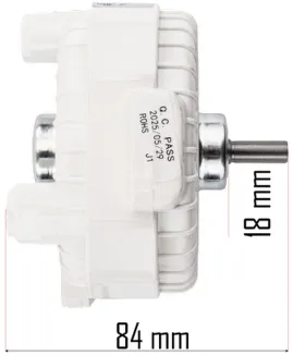 SILNIK DO NAGRZEWNICY ELEKTRYCZNEJ NAWIEW DMUCHAWA SILNICZEK 50Hz 400V 45kW PM-NAG-45GN-SI - 8