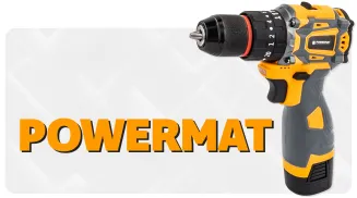 WIERTARKO WKRĘTARKA AKUMULATOROWA BEZSZCZOTKOWA UDAR 16.8V LED 2xAKU + BITY PM-WA-16.8V-1.5M - 2