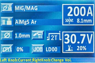 MIGOMAT  INWERTEROWY DO ALUMINIUM MIG MAG MMA TIG LIFT PM-IMGTS-200AL - 9