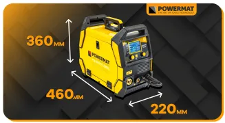 MIGOMAT  INWERTEROWY DO ALUMINIUM MIG MAG MMA TIG LIFT PM-IMGTS-200AL - 12