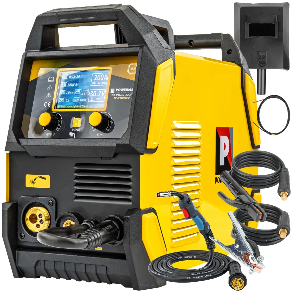 MIGOMAT  INWERTEROWY DO ALUMINIUM MIG MAG MMA TIG LIFT PM-IMGTS-200AL