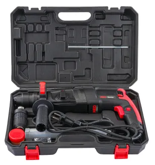 MŁOTOWIERTARKA Młot UDAROWY Wiertarka UDAROWA SDS+ 2650W 4J Walizka Zestaw RTMWU0094 - 15