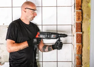 MŁOTOWIERTARKA Młot UDAROWY Wiertarka UDAROWA SDS+ 2650W 4J Walizka Zestaw RTMWU0094 - 8