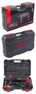 MŁOTOWIERTARKA Młot UDAROWY Wiertarka UDAROWA SDS+ 2650W 4J Walizka Zestaw RTMWU0094 - 16