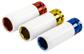 ZESTAW NASADEK UDAROWYCH DO FELG ALUMINIOWYCH 17/19/21 MM KOLOROWE 3 SZT PM-ZNU-1721T - 7