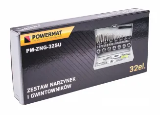 Zestaw gwintowników i narzynek M3-M12 32el PM-ZNG-32SU - 11