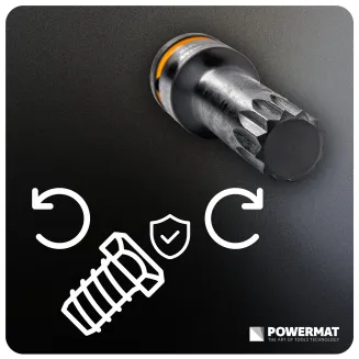 ZESTAW NASADEK UDAROWYCH SPLINE 1/2 CALA 78 MM CR-MO 8SZT DO KLUCZY WALIZKA PM-ZNU-518T - 4
