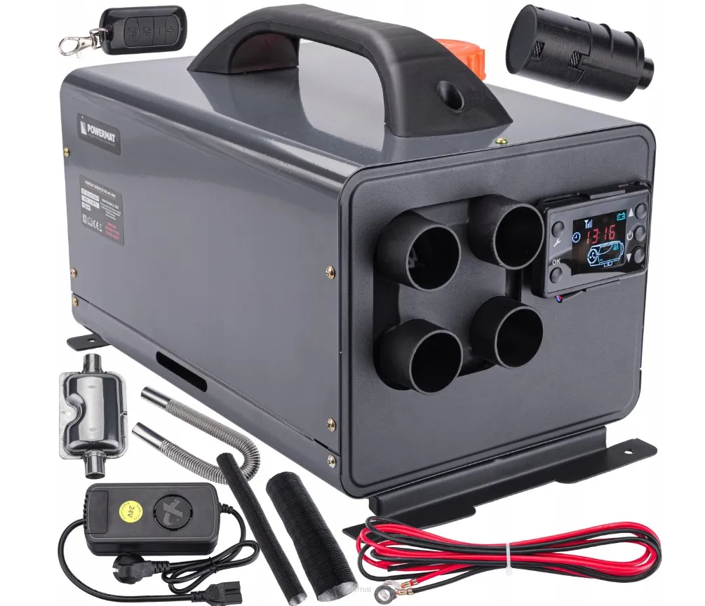 Nagrzewnica Olejowa Webasto ogrzewanie postojowe 8kW 12V/24V DC +230V AC PM-AG-8M3