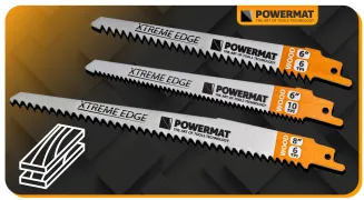 ZESTAW BRZESZCZOTÓW DO PIŁY SZABLASTEJ NOŻE DO LISICY METAL DREWNO 10 SZTUK PM-ZBDP-10T - 6