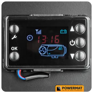 NAGRZEWNICA OLEJOWA SPALINOWA OGRZEWANIE POSTOJOWE 12KW 12V DC / 24V DC/ PTRZETWORNICA 230V PM-AG-8M4PM-AG-8M4  - 6