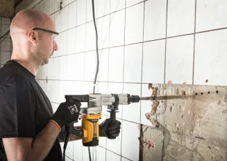 MŁOT WYBURZENIOWY UDAROWY DO KUCIA MOCNY 15J 2800W SDS HEX + DŁUTA WALIZKA PM-MWB-2800 - 11