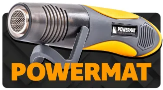 MINI OPALARKA ELEKTRYCZNA Z REGULACJĄ 2 BIEGI 450°C 2 DYSZE + KOSZULKI PM-MOP-450T - 2