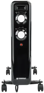 GRZEJNIK OLEJOWY ELEKTRYCZNY 2500W 11 ŻEBER KALORYFER MOCNY TERMOSTAT KÓŁKA PM-GOL-3000D