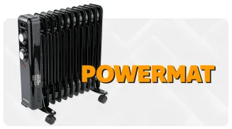 GRZEJNIK OLEJOWY ELEKTRYCZNY 2500W 11 ŻEBER KALORYFER MOCNY TERMOSTAT KÓŁKA PM-GOL-3000D - 11