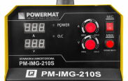 Migomat inwertorowy 210A MIG / MAG / MMA PM-IMG-210S