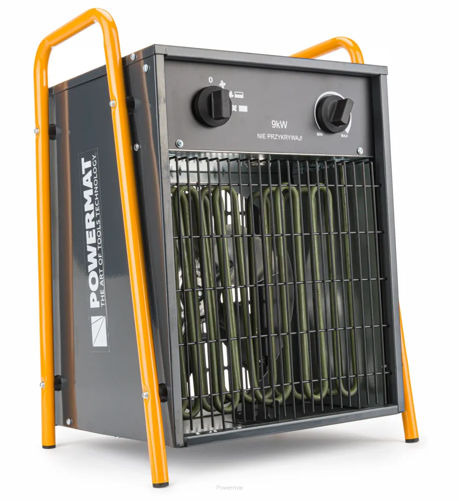 NAGRZEWNICA ELEKTRYCZNA z termostatem dmuchawa grzejnik 9KW 400V PM-NAG-9EDN