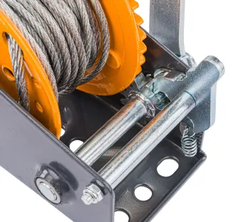 Linowa WCIĄGARKA WYCIĄGARKA Korbowa Ręczna 545kg 10m Na Korbę PM-WRC-545T - 3