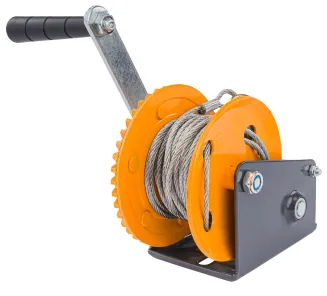 Linowa WCIĄGARKA WYCIĄGARKA Korbowa Ręczna 545kg 10m Na Korbę PM-WRC-545T - 7