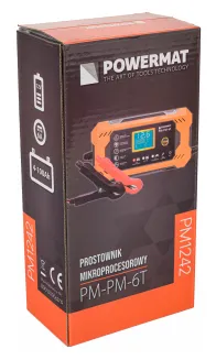 Prostownik MIKROPROCESOROWY Akumulatorowy 12V PM-PM-6T - 7