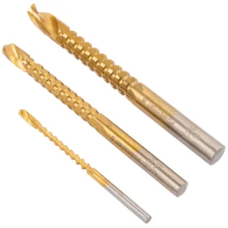 WIERTŁA STOPNIOWE FREZUJĄCE 4-32MM DO METALU HSS DREWNA PLASTIKU 3-8MM 6 EL PM-ZWSF-6T - 2