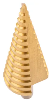 WIERTŁA STOPNIOWE FREZUJĄCE 4-32MM DO METALU HSS DREWNA PLASTIKU 3-8MM 6 EL PM-ZWSF-6T - 4