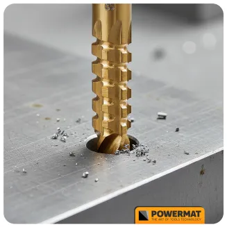 WIERTŁA STOPNIOWE FREZUJĄCE 4-32MM DO METALU HSS DREWNA PLASTIKU 3-8MM 6 EL PM-ZWSF-6T - 10