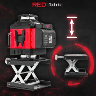 POZIOMICA LASEROWA LASER KRZYŻOWY 4D 360 ZIELONY RTPLK0036 - 6