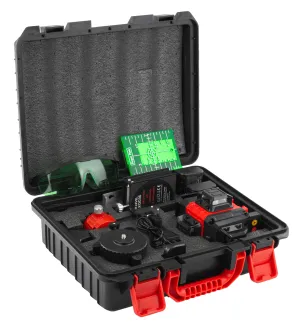 POZIOMICA LASEROWA LASER KRZYŻOWY 4D 360 ZIELONY RTPLK0036 - 27