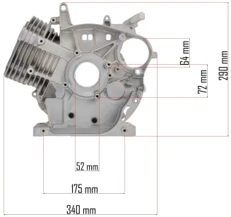 BLOK SILNIKA DO AGREGATU PM-AGR-6500/7500-BS - 2